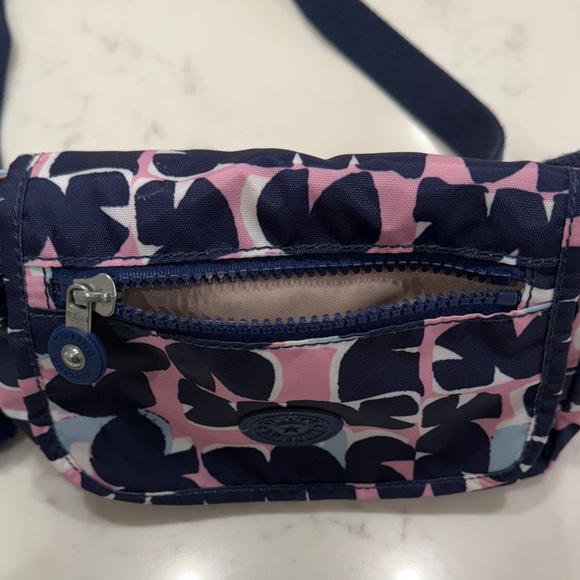 Kipling Pink and Navy Crossbody Bag and Wallet set - Picture 6 of 13